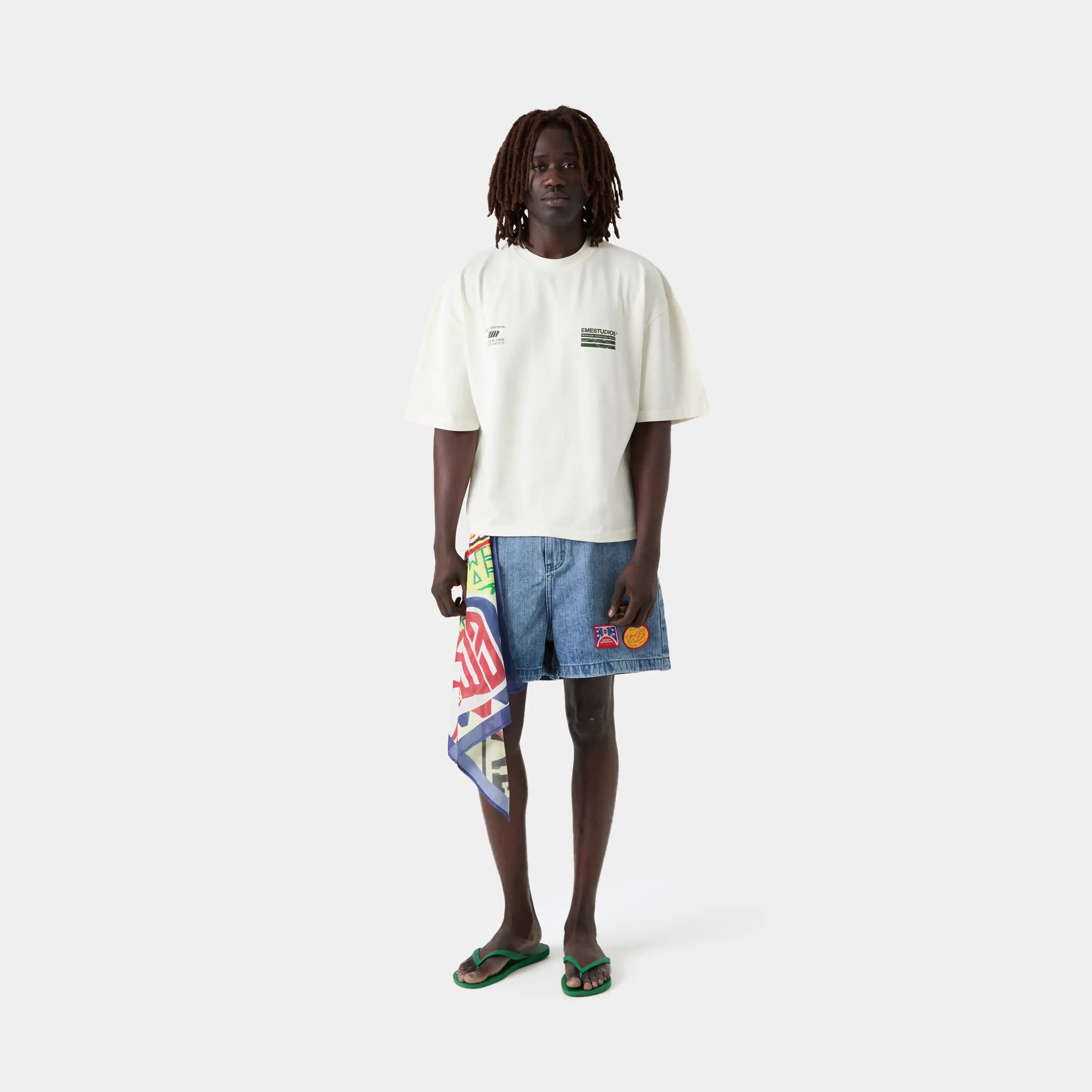 Radar Off Sand Oversized Tee T-shirts Eme Studios