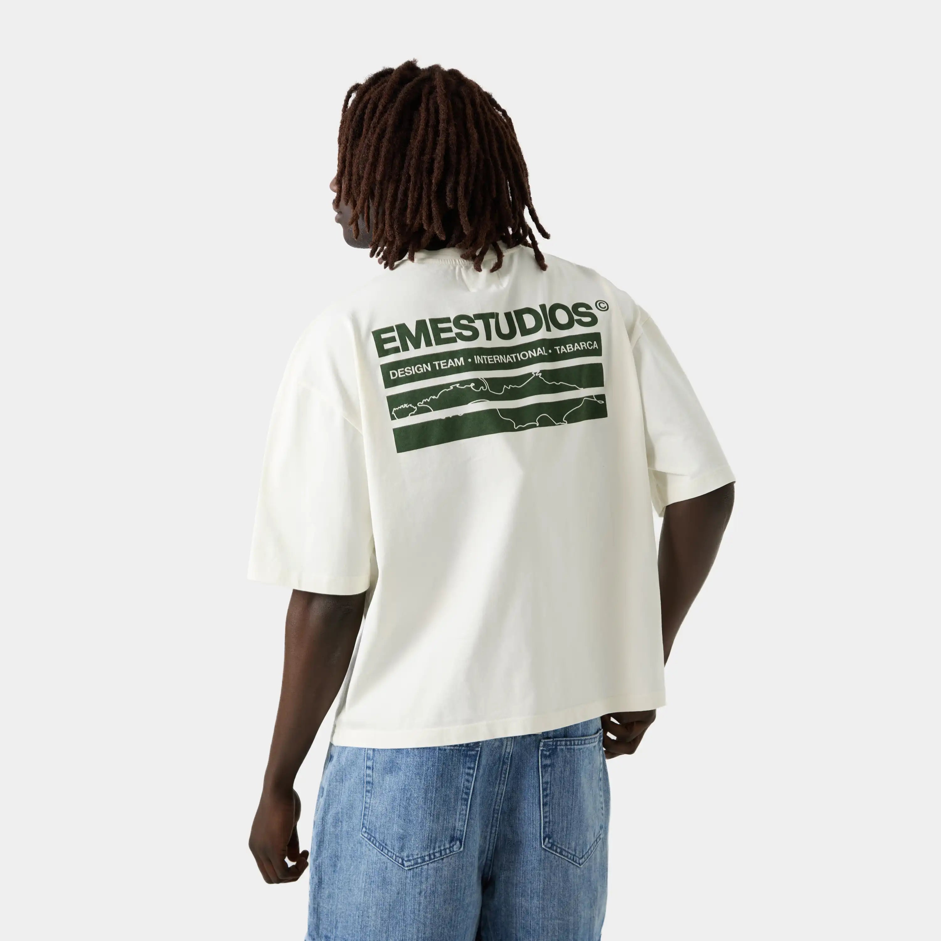 Radar Off Sand Oversized Tee T-shirts Eme Studios