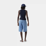 Rib Navy Tank Top T-shirts eme