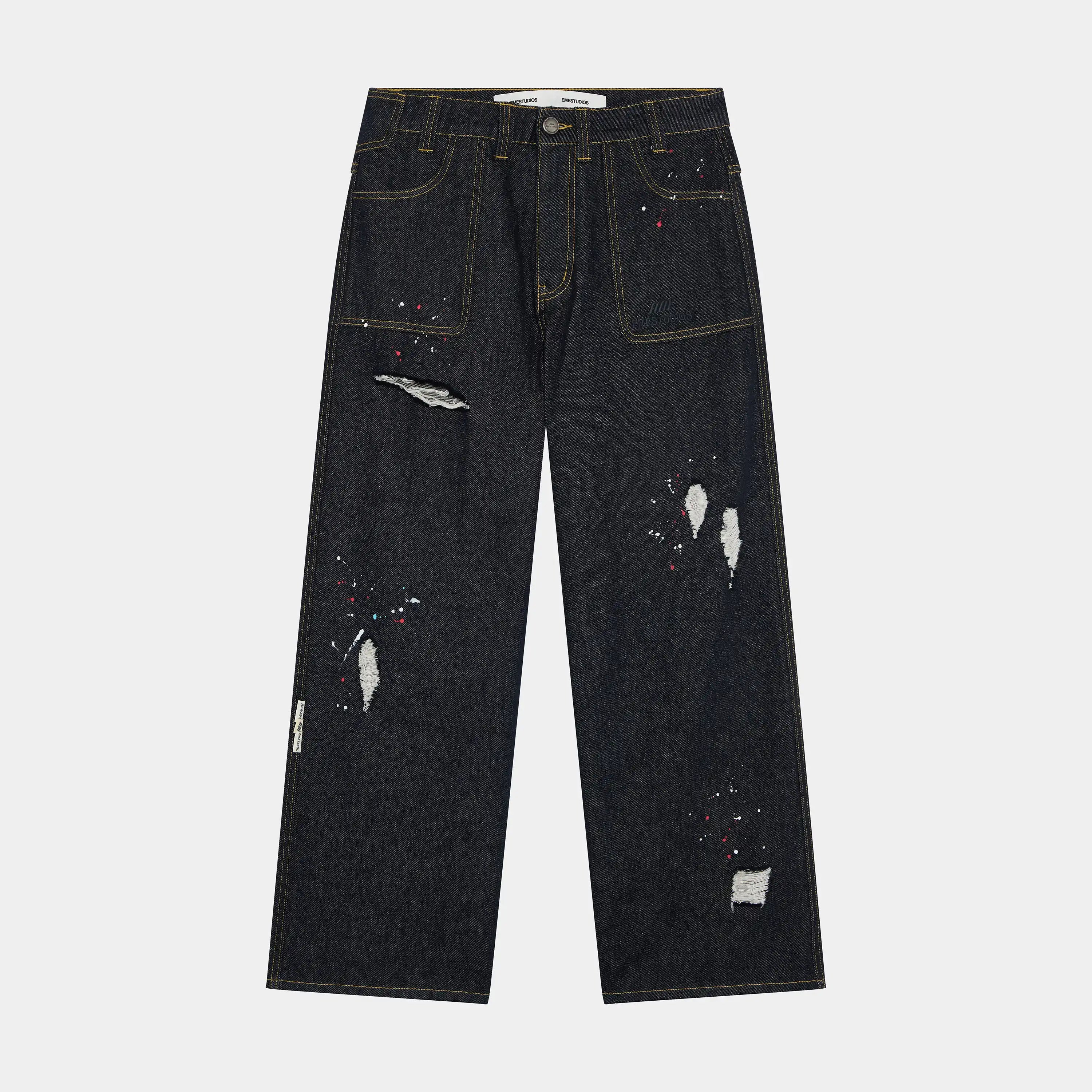 Riviera Raw Denim Pants