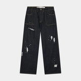 Riviera Raw Denim Pants Pants Eme Studios