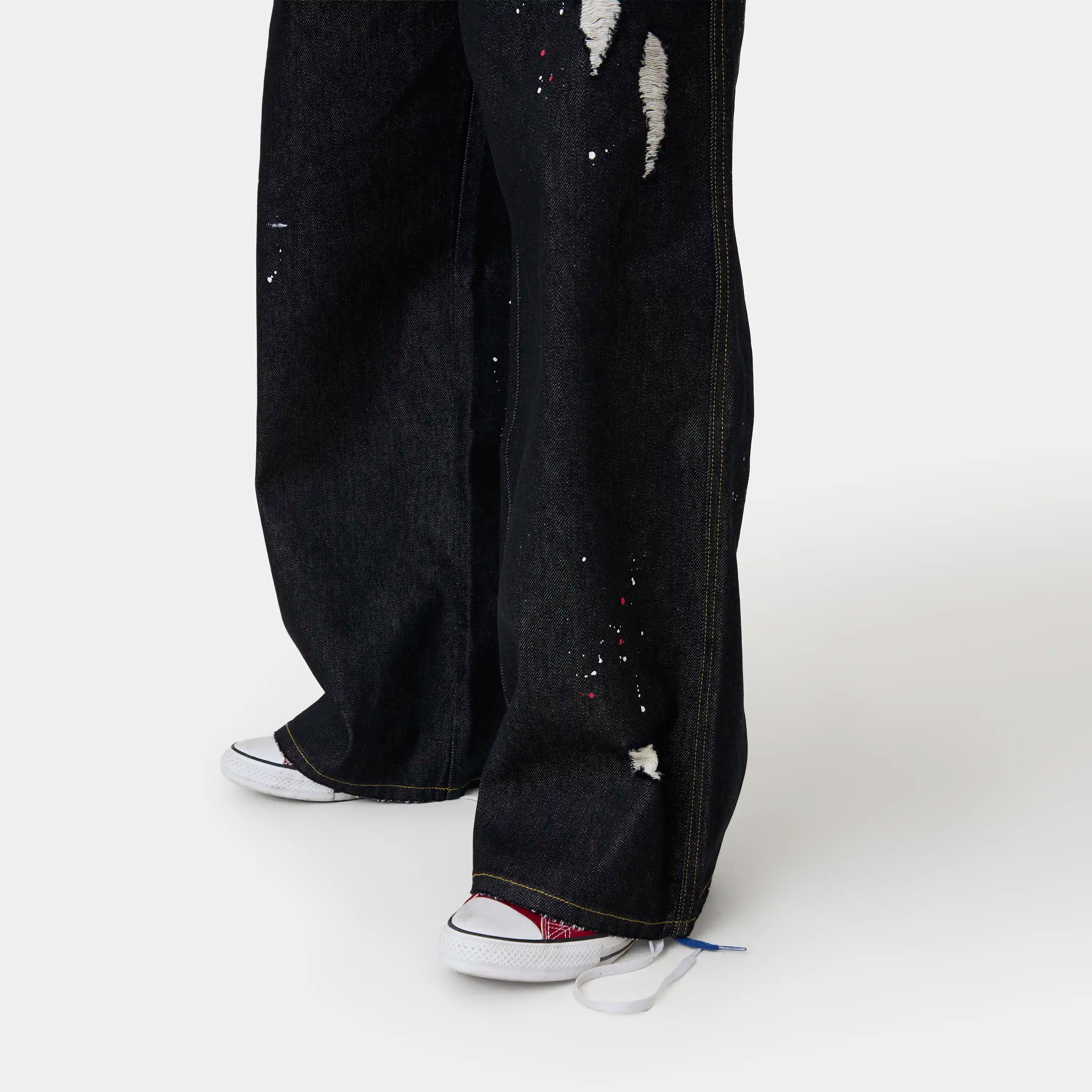 Riviera Raw Denim Pants Pants Eme Studios