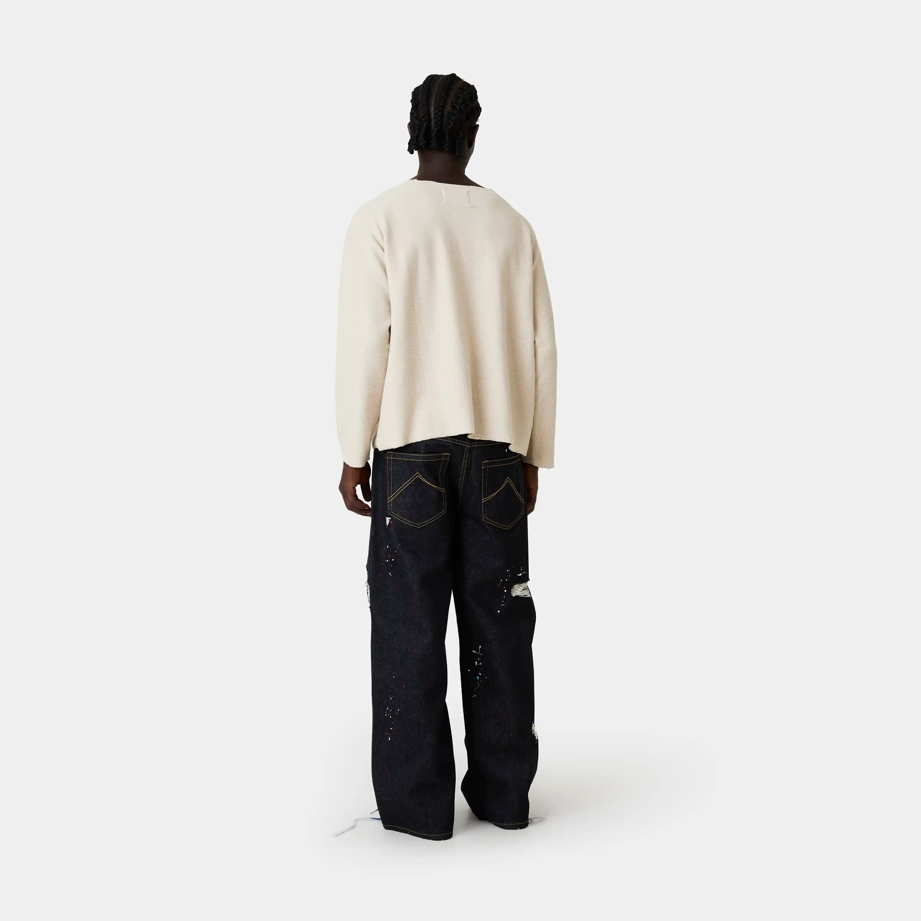 Riviera Raw Denim Pants Pants Eme Studios