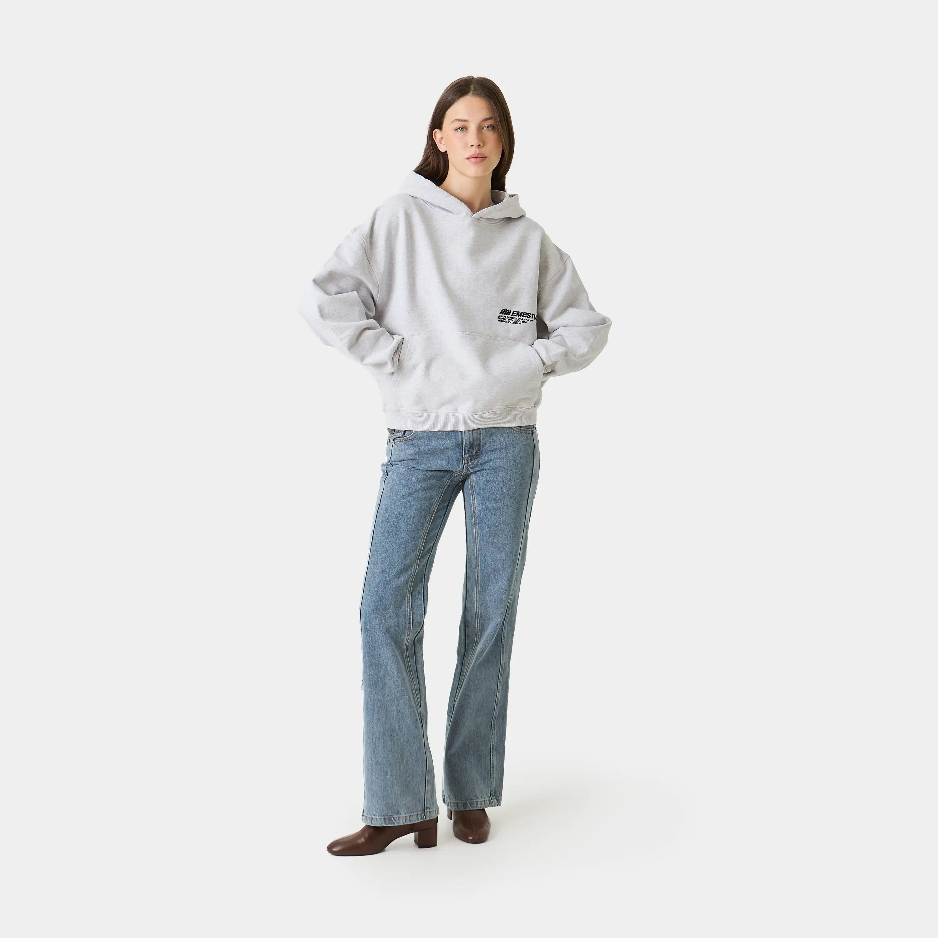 Roots Heather Oversized Hoodie Hoodies eme