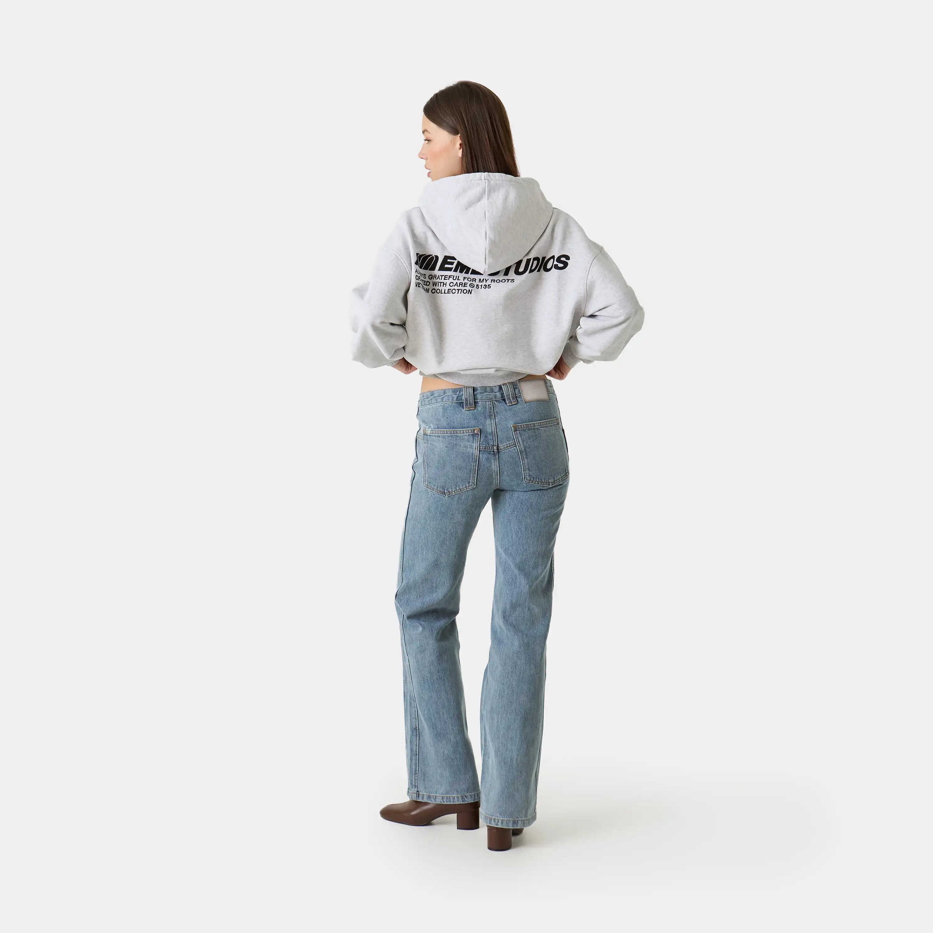Roots Heather Oversized Hoodie Hoodies eme