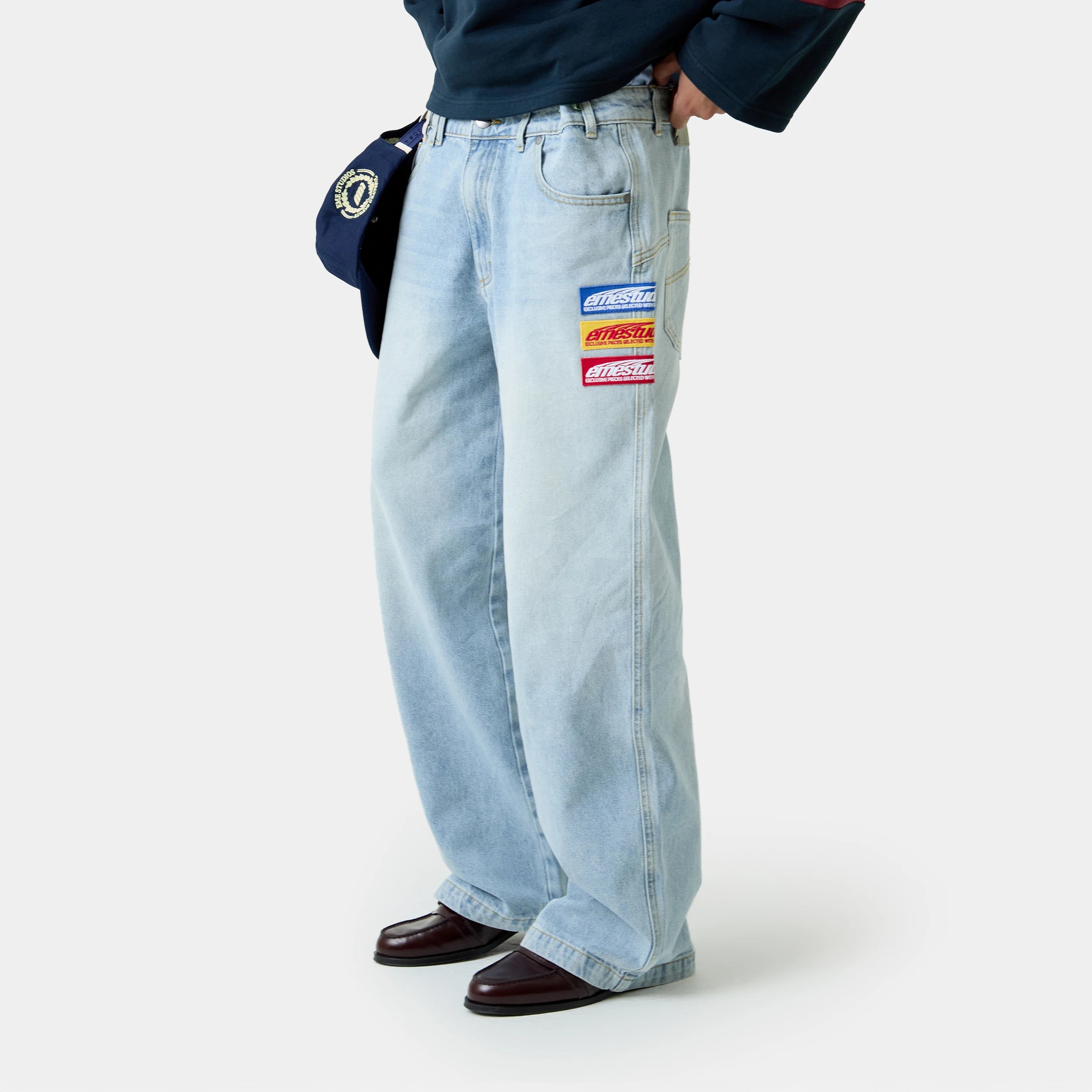 Rough Denim Pants Pants Eme Studios