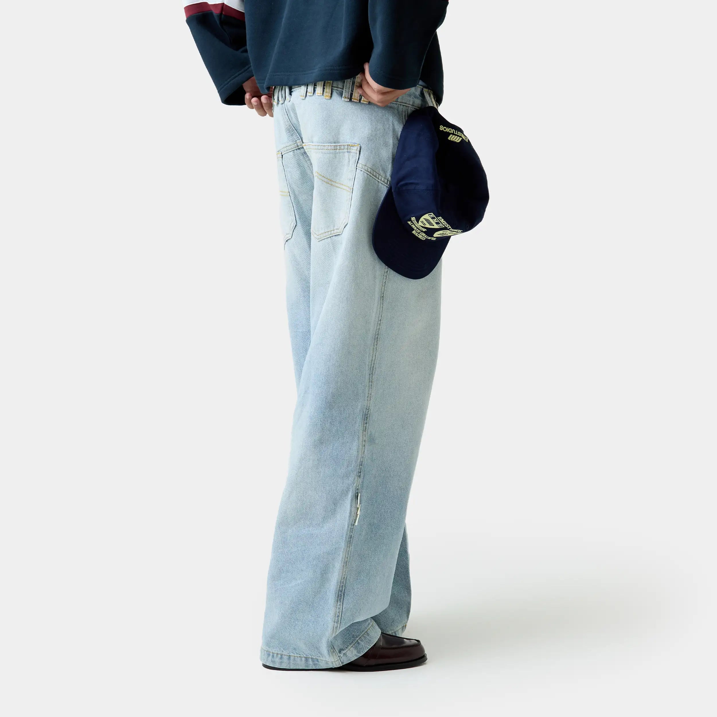 Rough Denim Pants Pants Eme Studios