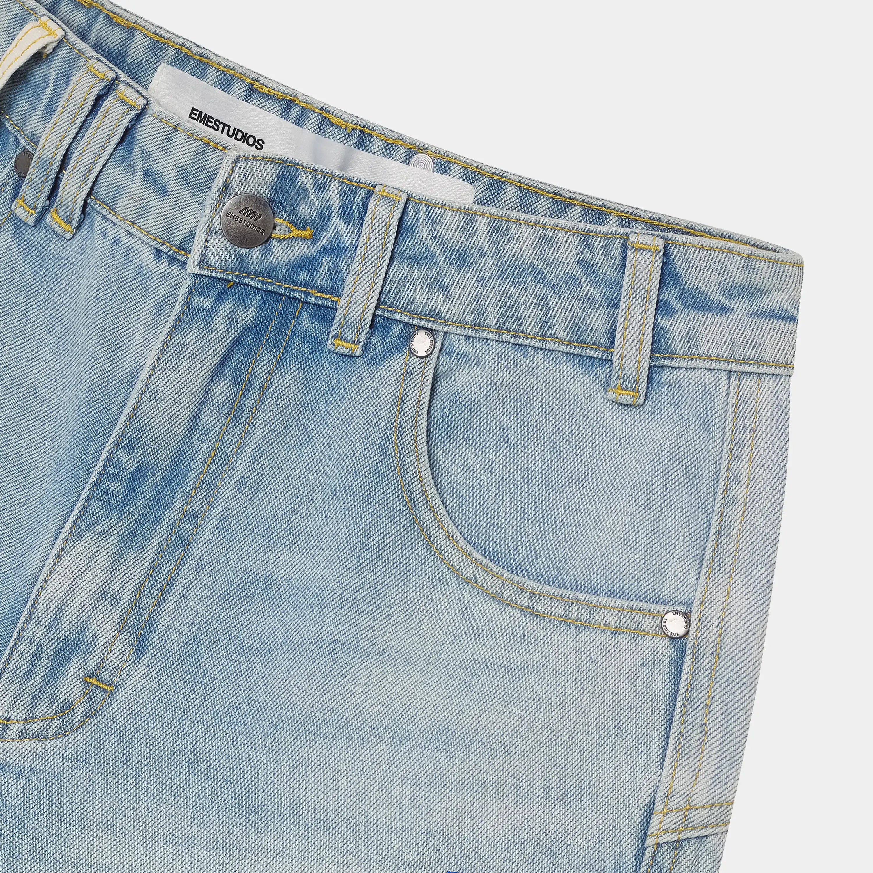 Rough Denim Pants Pants Eme Studios