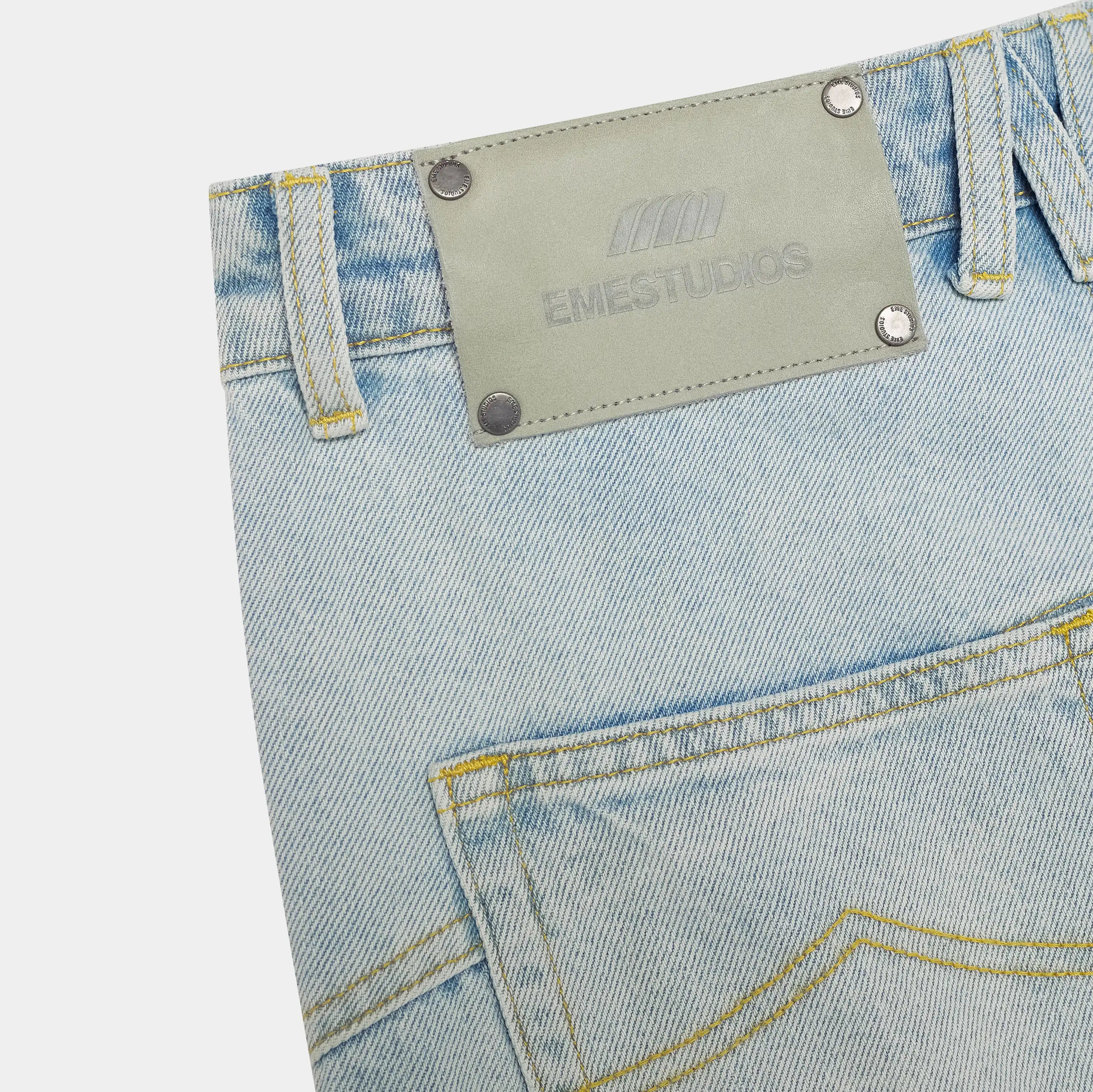 Rough Denim Pants Pants Eme Studios