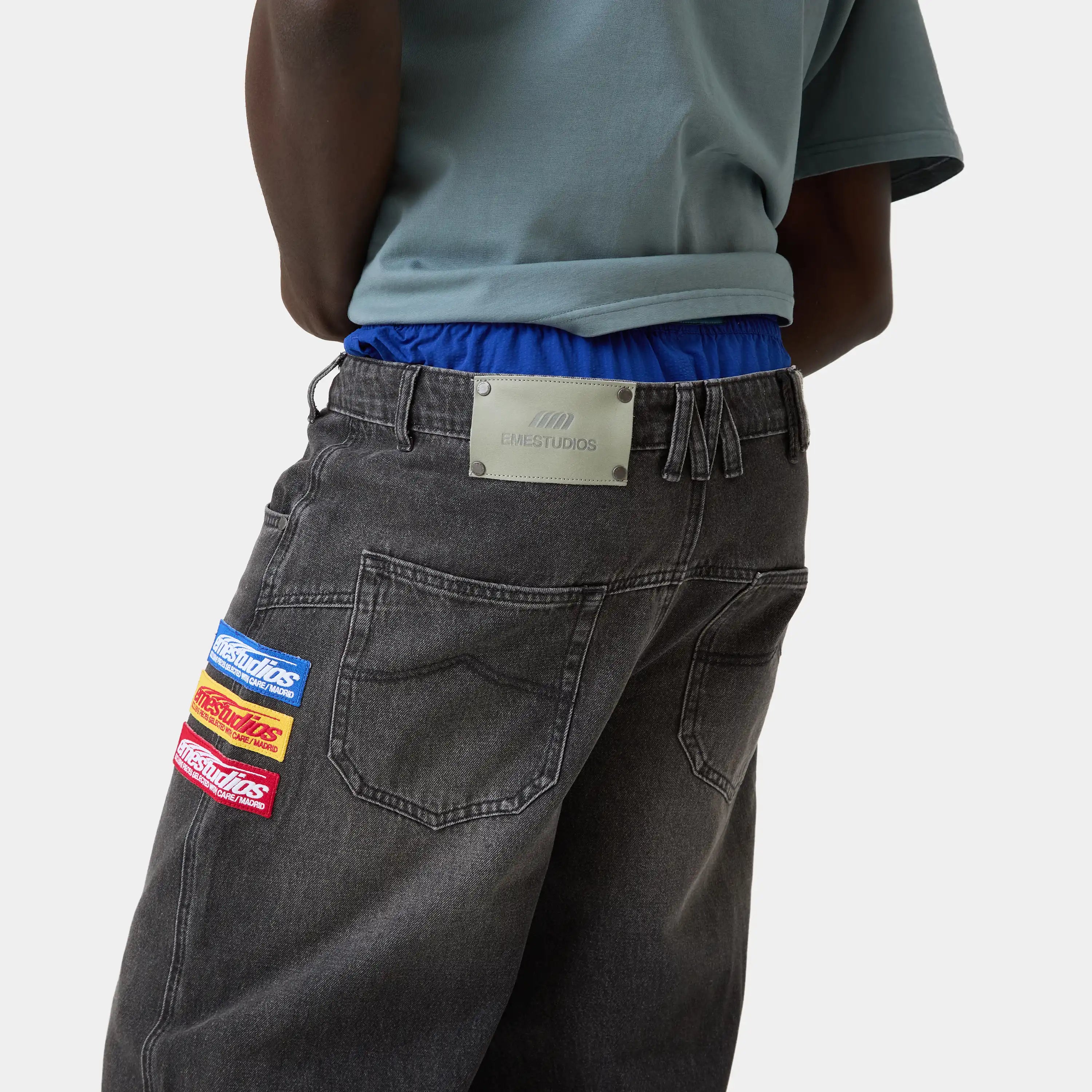 Rough Shadow Denim Pants Pants Eme Studios