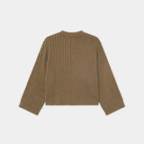 Rougher Choco Knit Sweater Knitwear Eme Studios