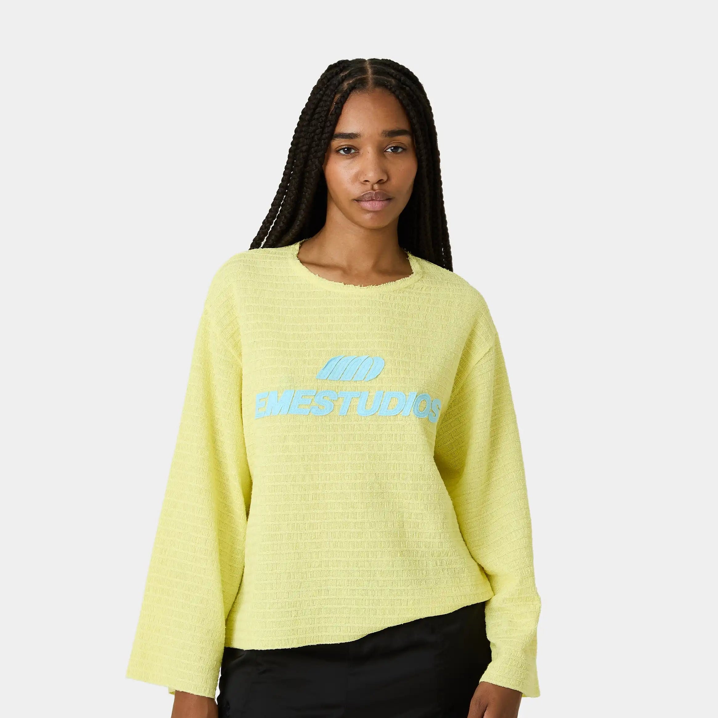 Rustic Lise Knit Sweater Knitwear Eme Studios