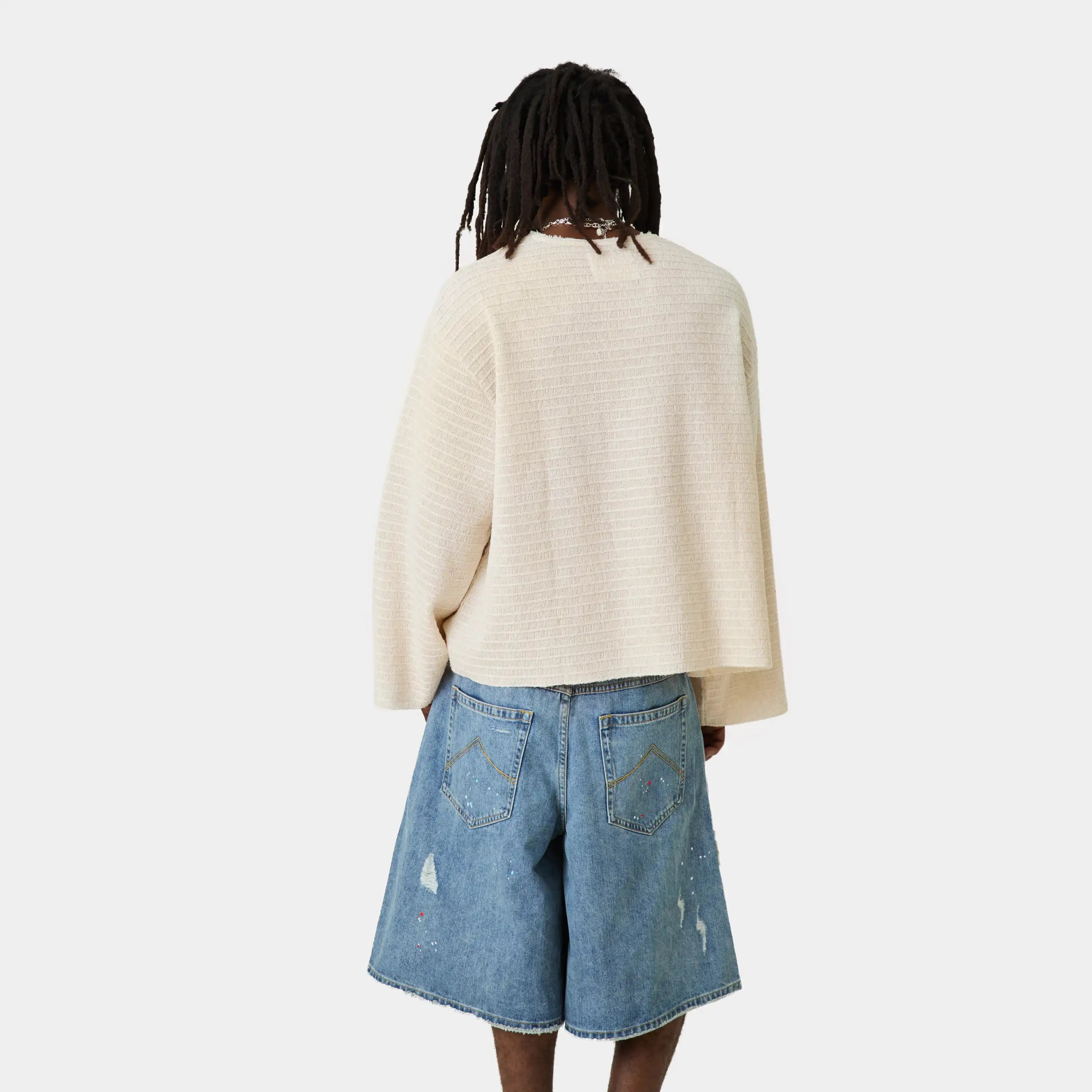 Rustic Off Sand Knit Sweater Knitwear Eme Studios