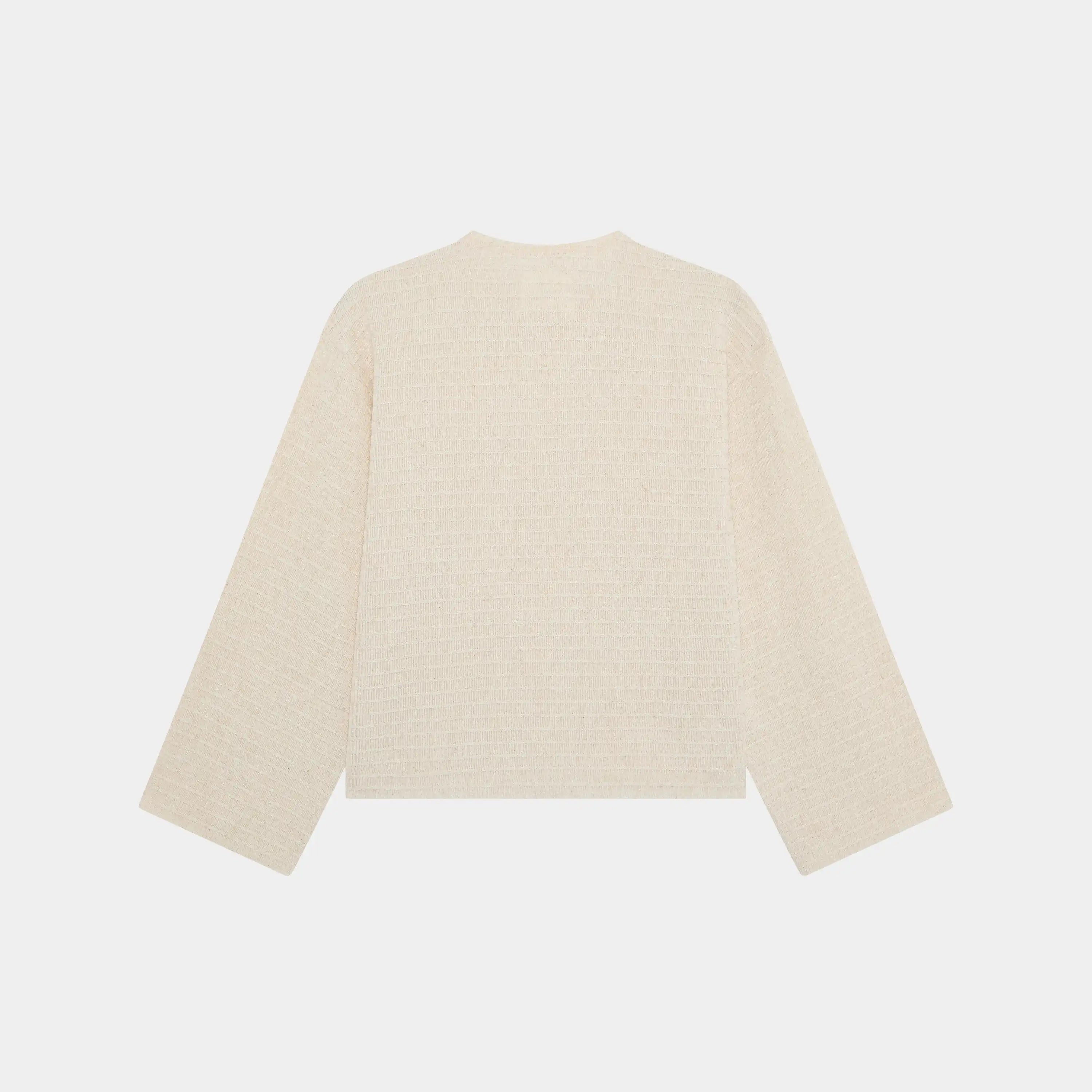 Rustic Off Sand Knit Sweater Knitwear Eme Studios