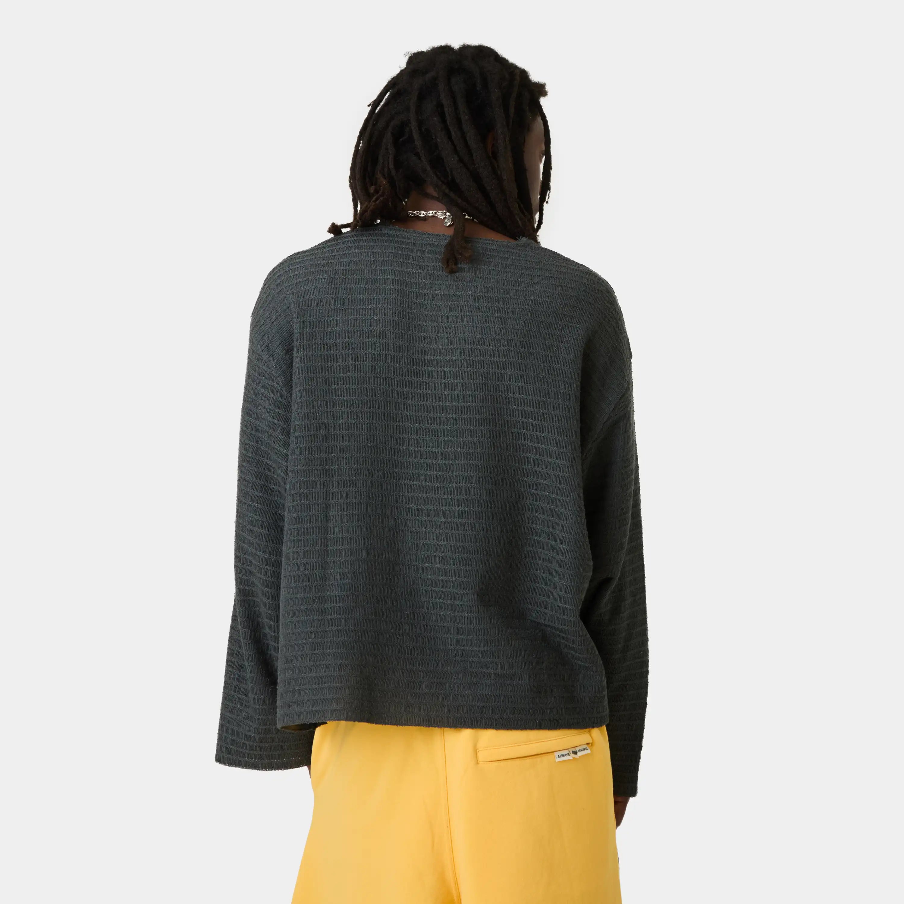 Rustic Shadow Knit Sweater Knitwear Eme Studios