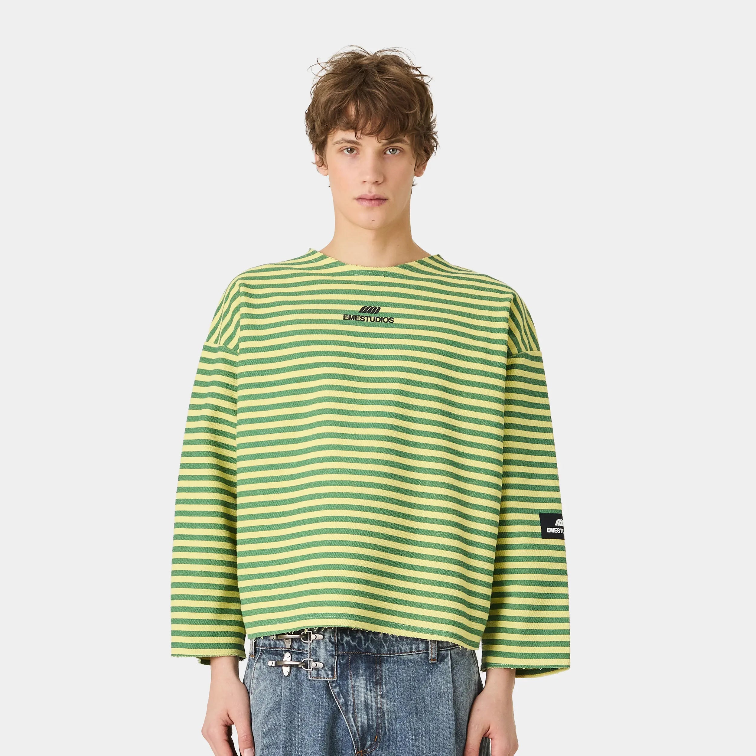 Sade Garden Reverse Crewneck Sweatshirts Eme Studios