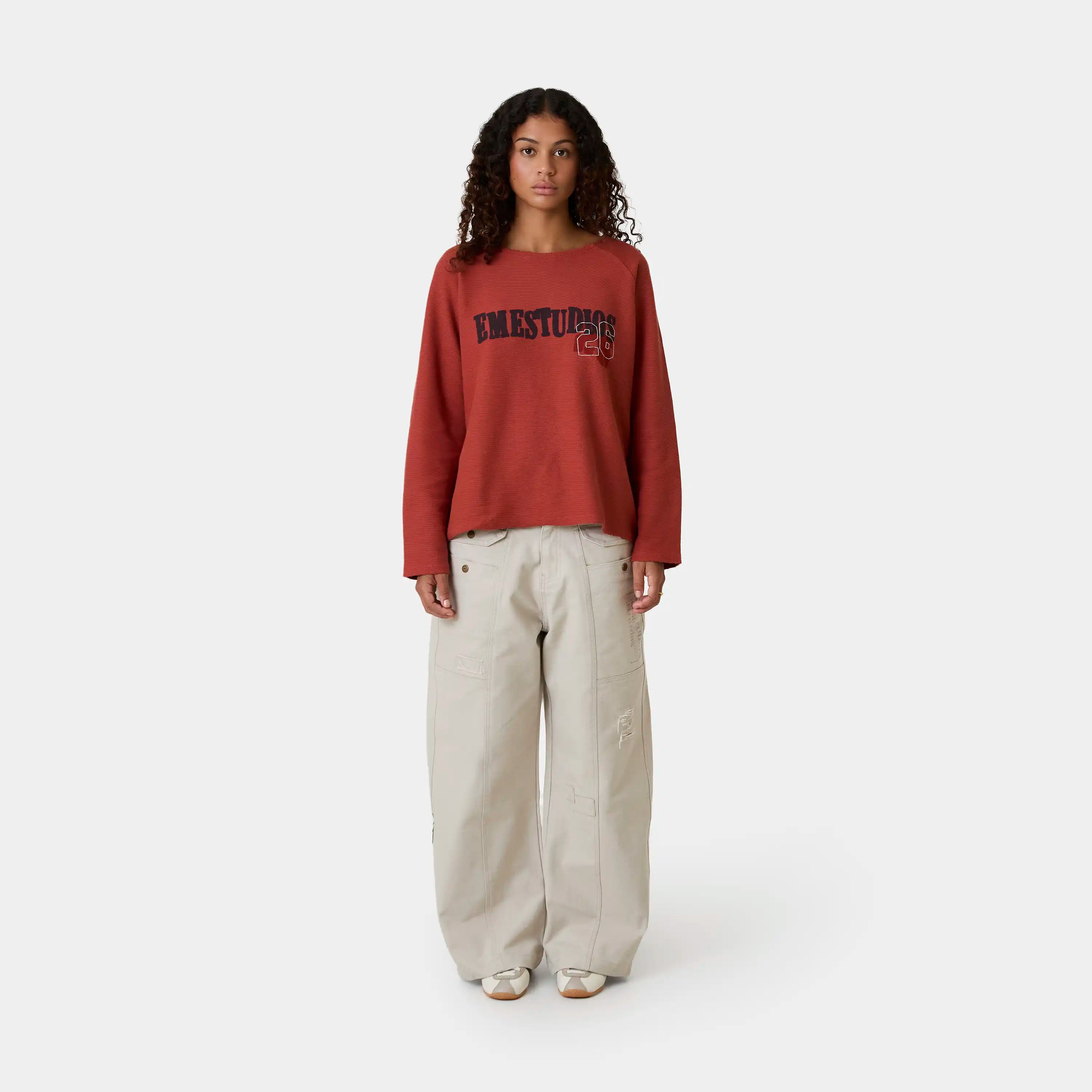 Salt Brick Waffle Long Sleeve T-shirts Eme Studios