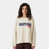 Salt Off Sand Waffle Long Sleeve T-shirts Eme Studios