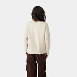 Salt Off Sand Waffle Long Sleeve T-shirts Eme Studios