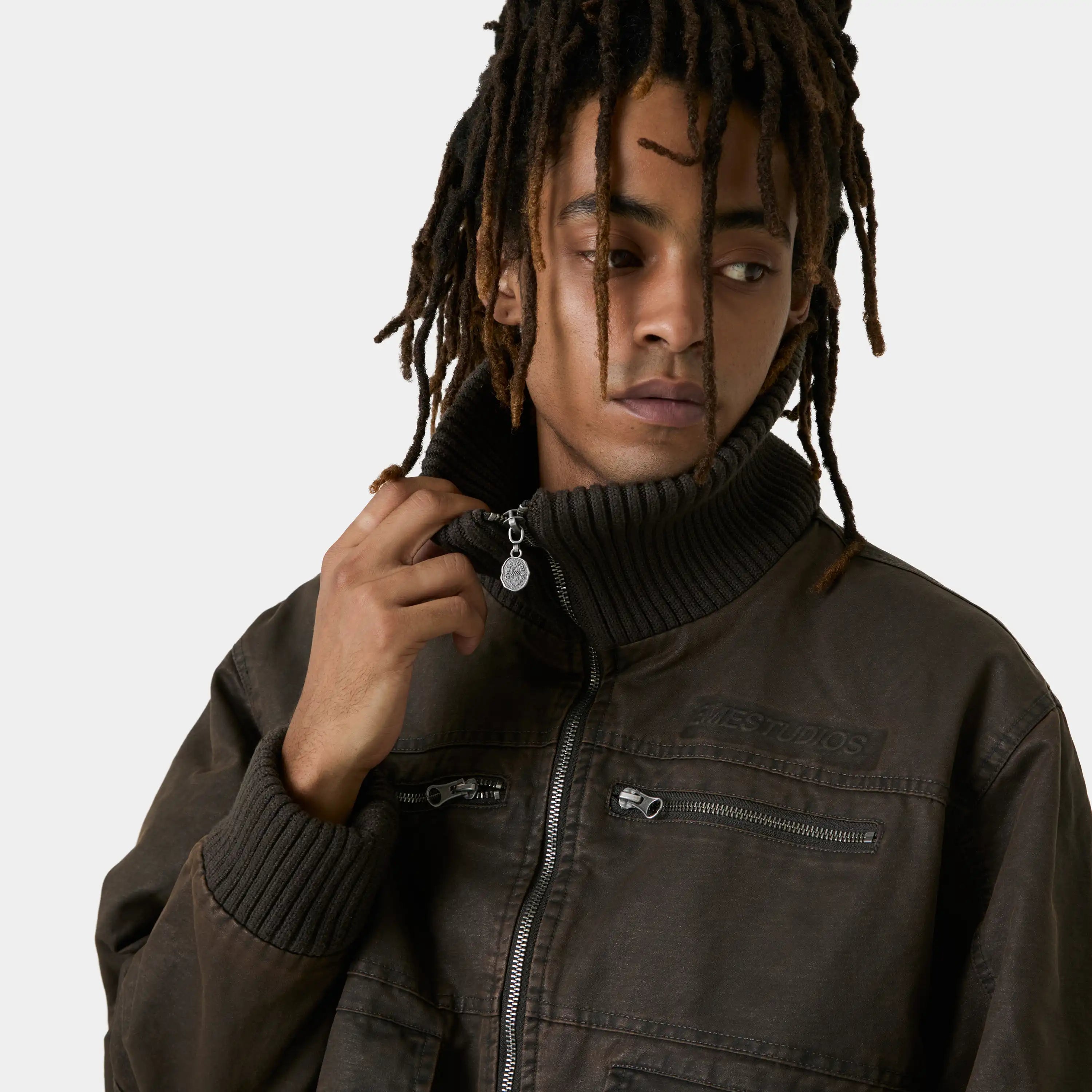 Sess Fawn Leather Jacket Outerwear Eme Studios