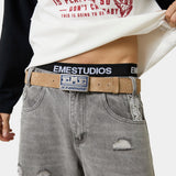 Sheet Ecru Belt Accesories Eme Studios