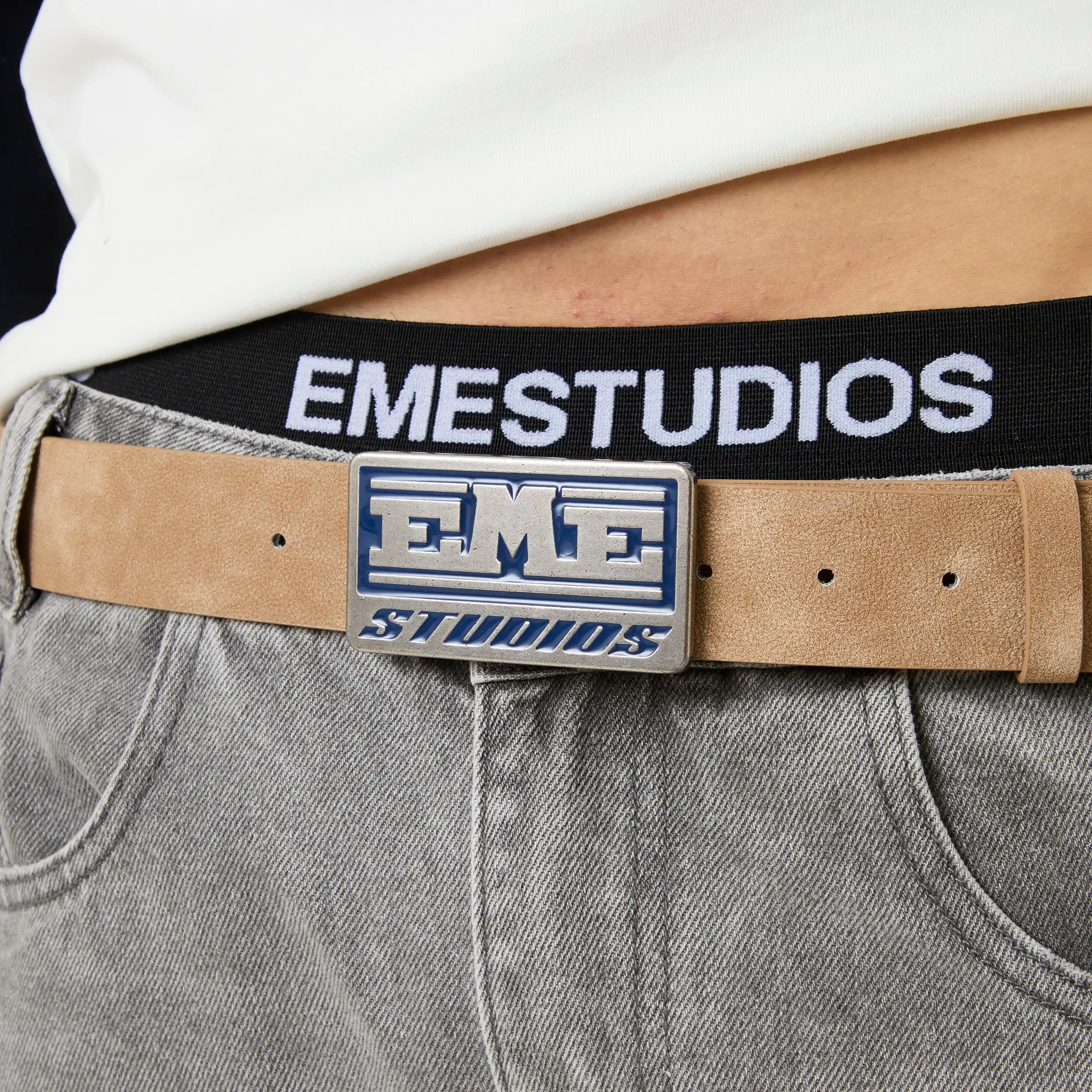 Sheet Ecru Belt Accesories Eme Studios