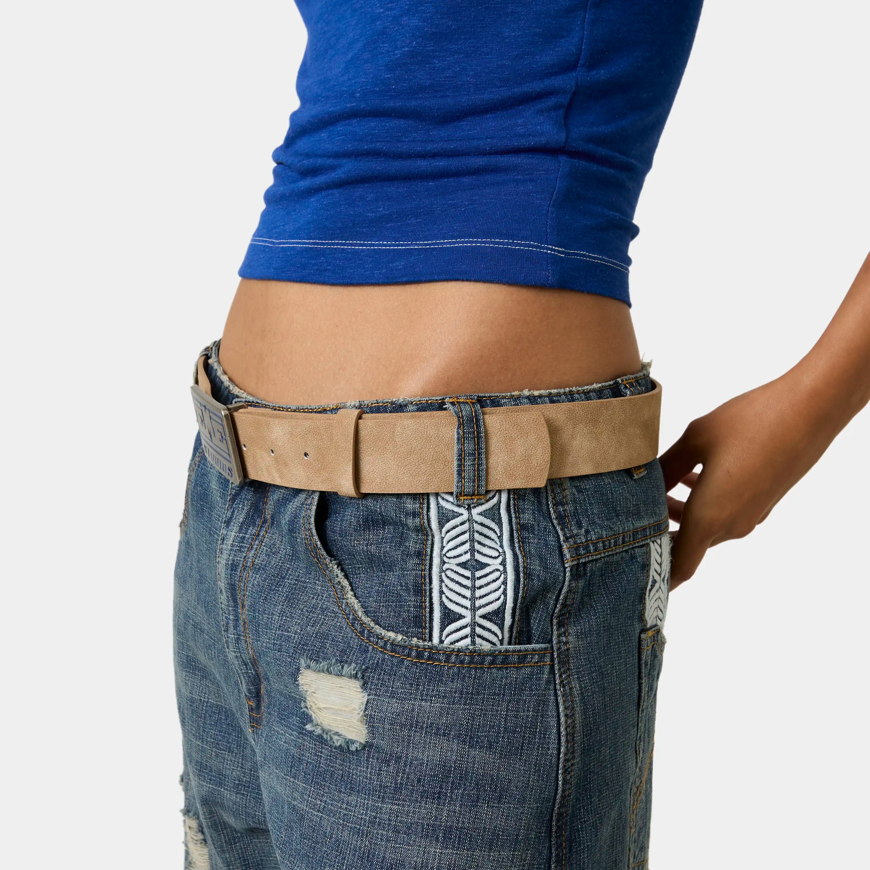 Sheet Ecru Belt Accesories Eme Studios