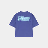 Shining Orient Blue Oversized Tee T-shirts eme