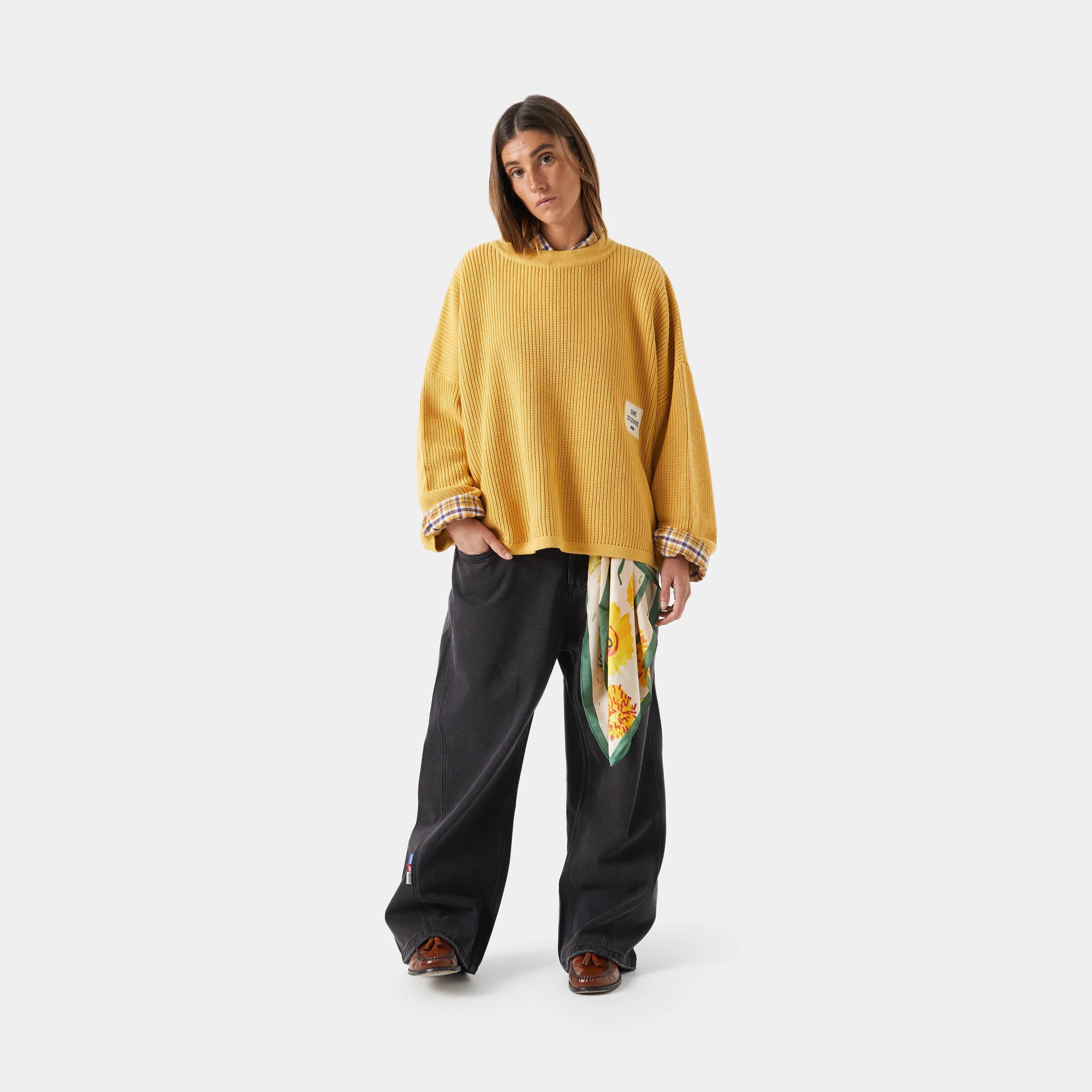 Sleek Harvest Knit Sweater Knitwear eme