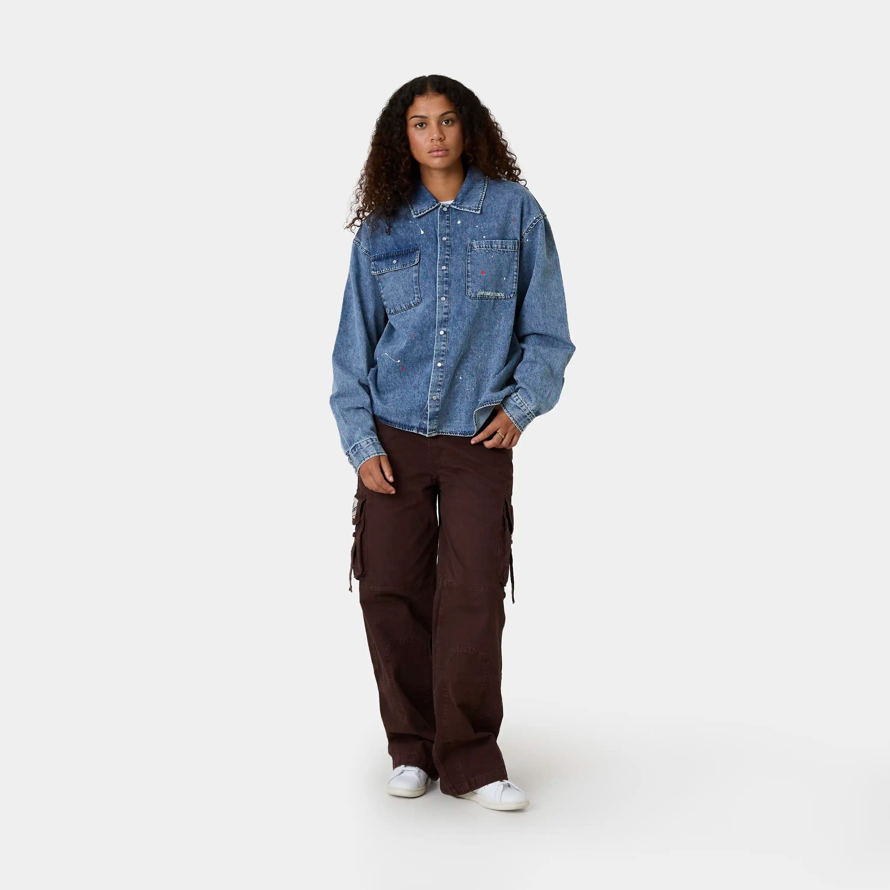 Slippy Denim Shirt Shirts Eme Studios