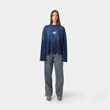 Snick Navy Long Sleeve T-shirts Eme Studios