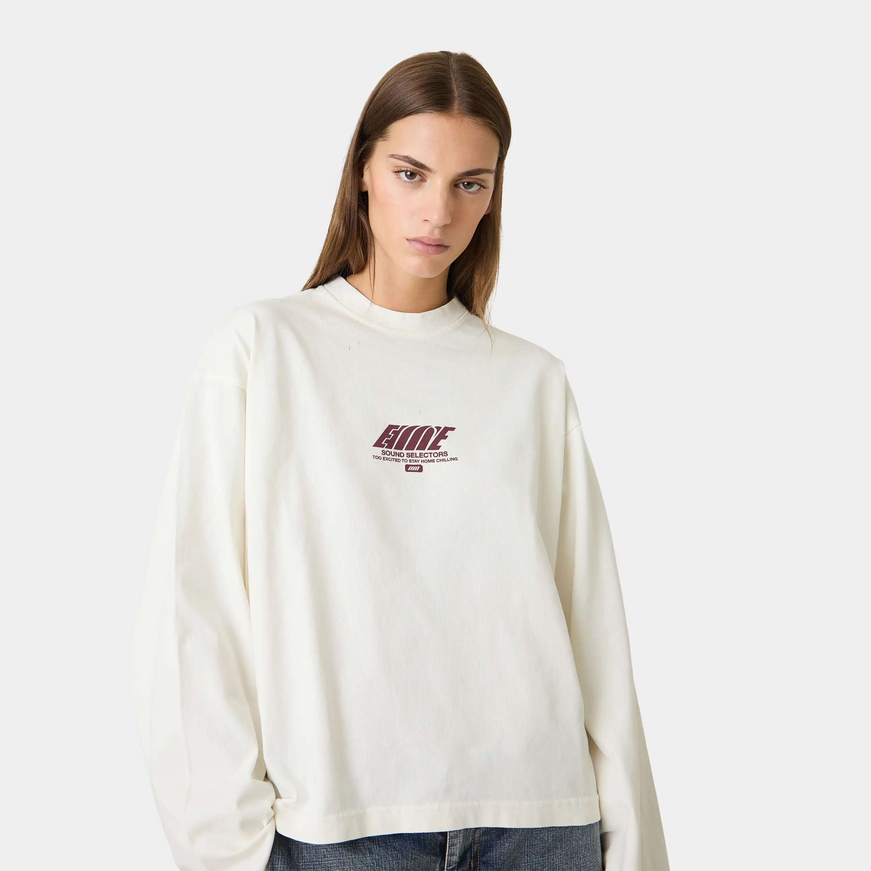 Snick Off Sand Long Sleeve T-shirts Eme Studios