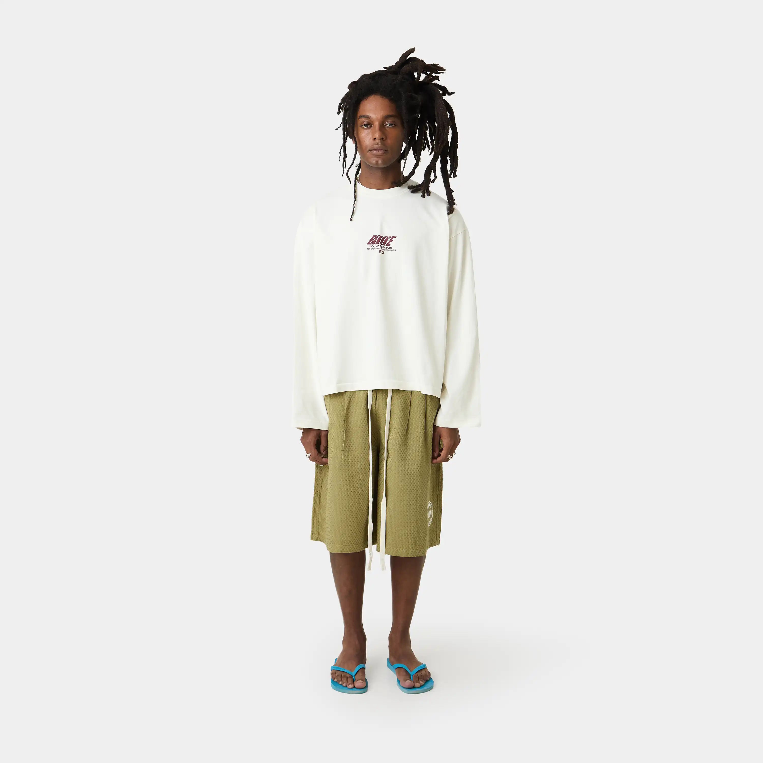 Snick Off Sand Long Sleeve T-shirts Eme Studios