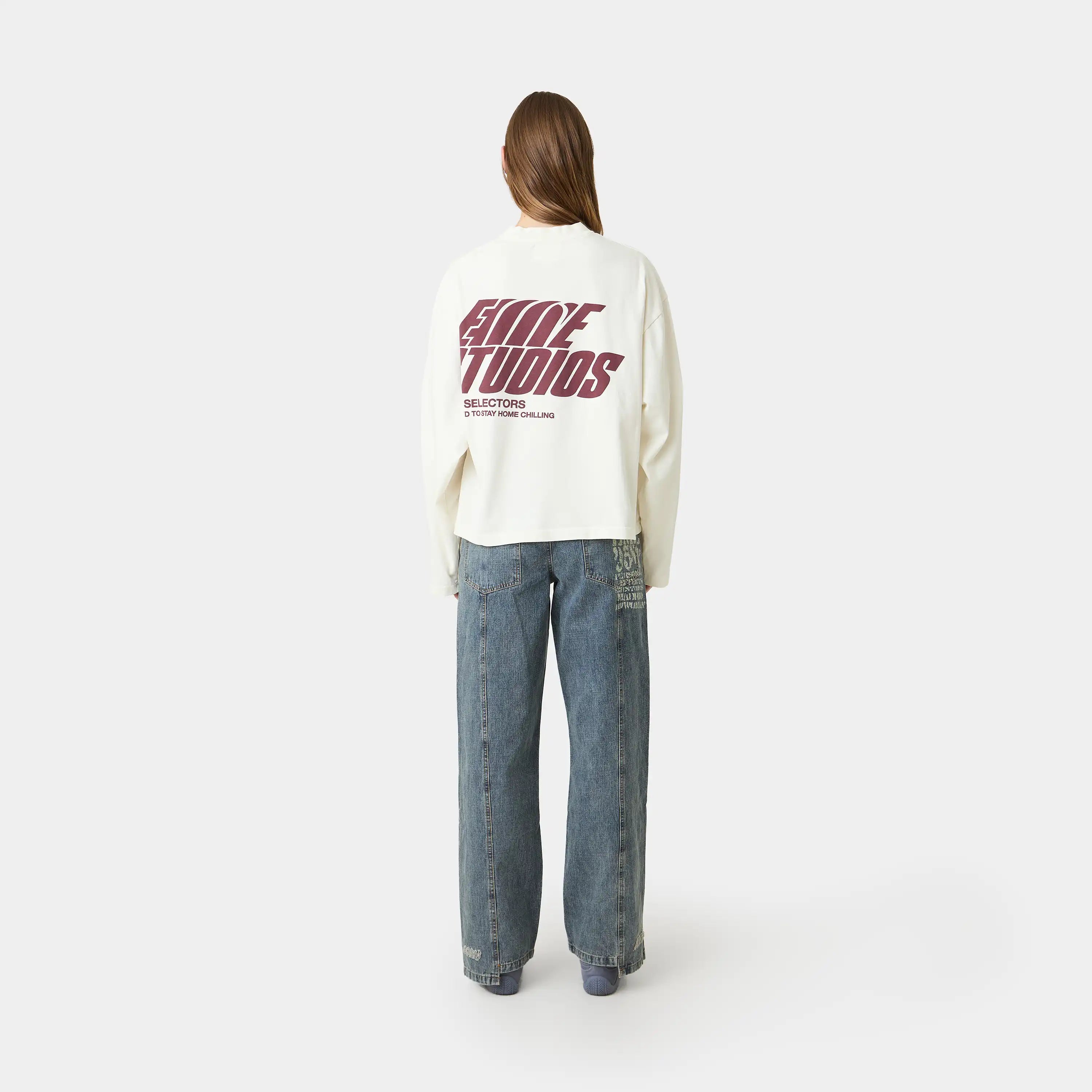 Snick Off Sand Long Sleeve T-shirts Eme Studios