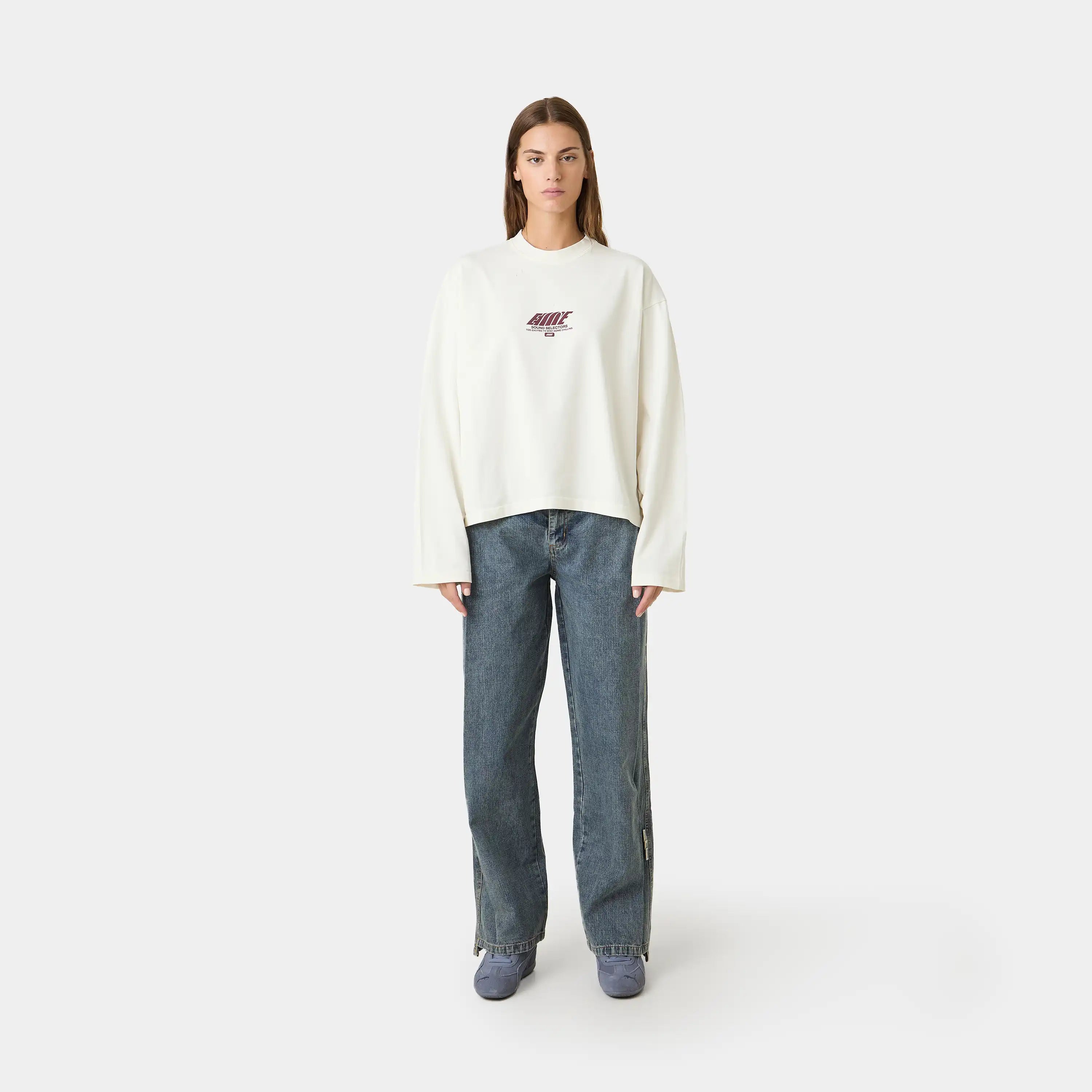 Snick Off Sand Long Sleeve T-shirts Eme Studios