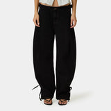 Solan Black Pants Woman Pants Eme Studios