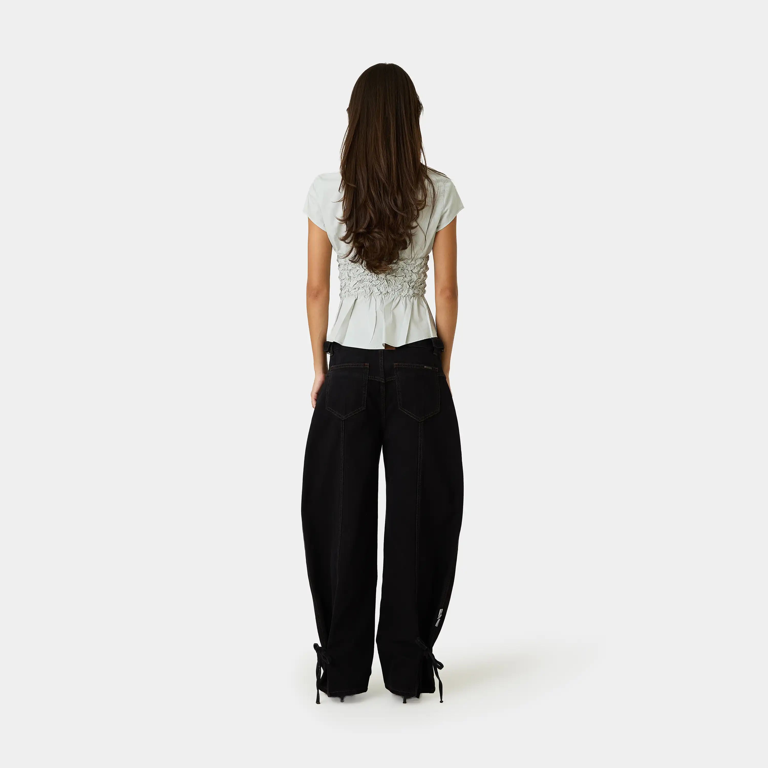 Solan Black Pants Woman Pants Eme Studios