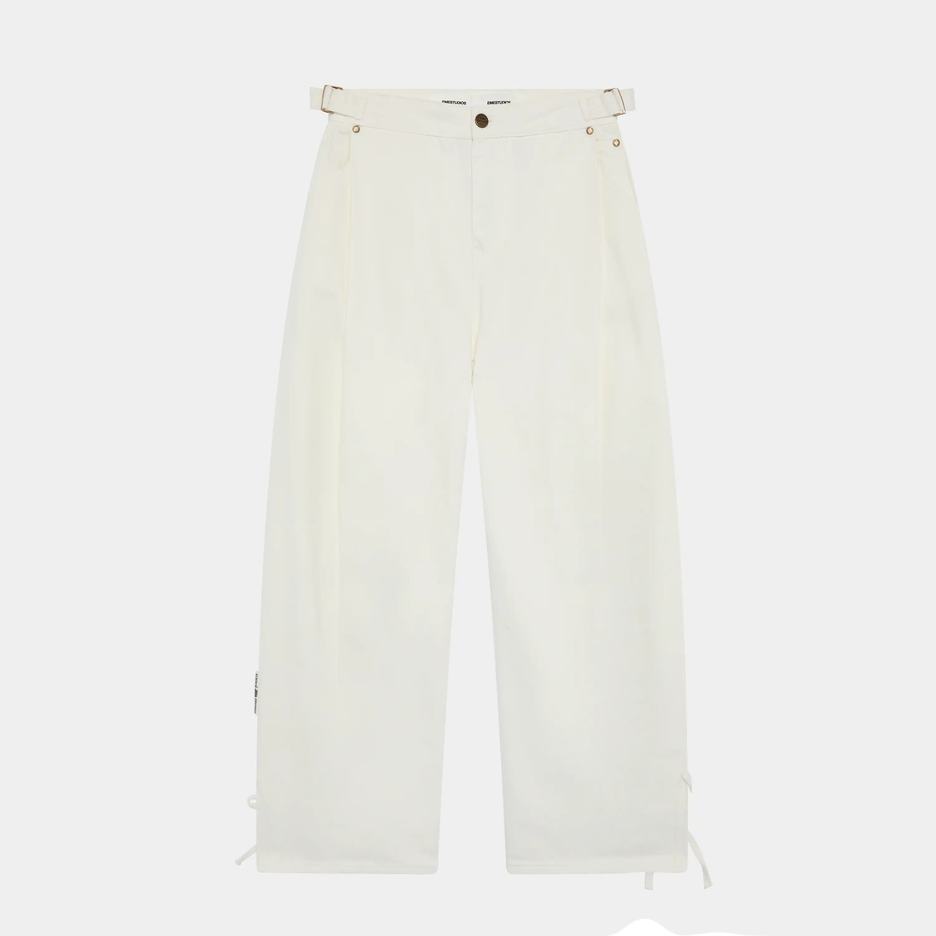 Solan White Pants Woman Pants Eme Studios
