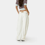 Solan White Pants Woman Pants Eme Studios