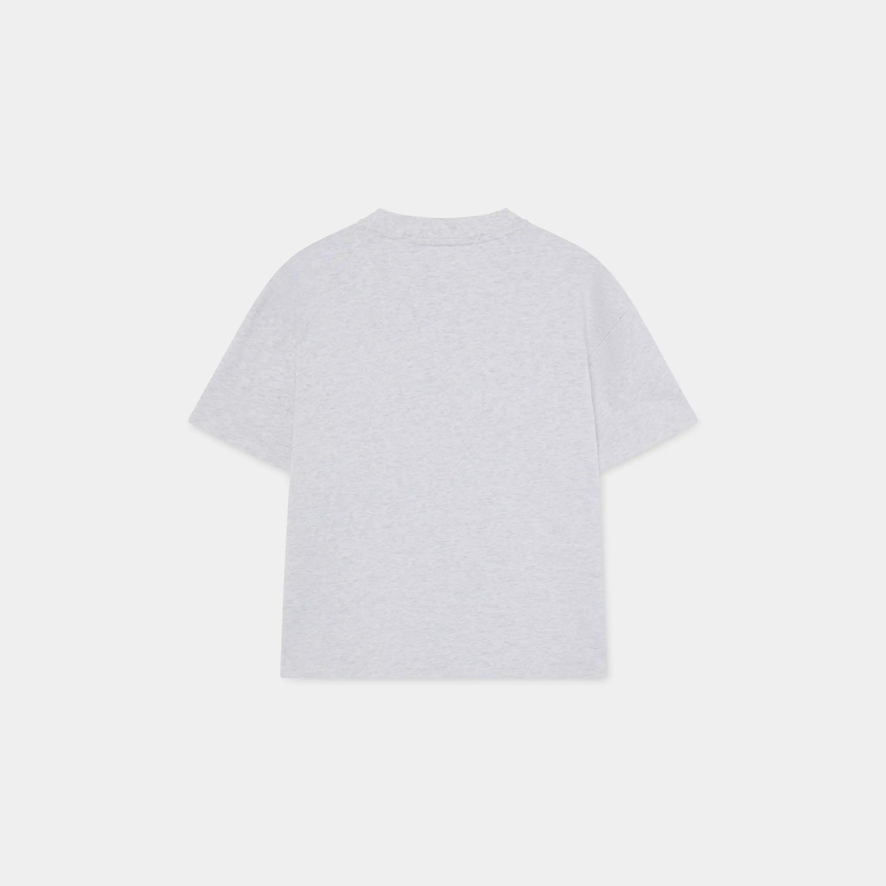 Spring Heather Grey Oversized Tee T-shirts Eme Studios