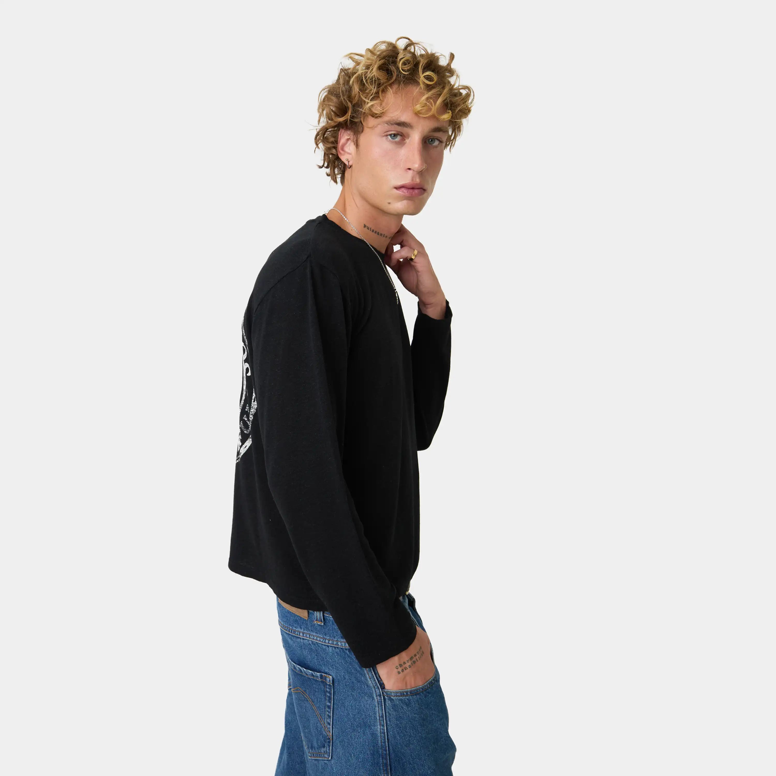 Spud Shadow Long Sleeve T-shirts Eme Studios