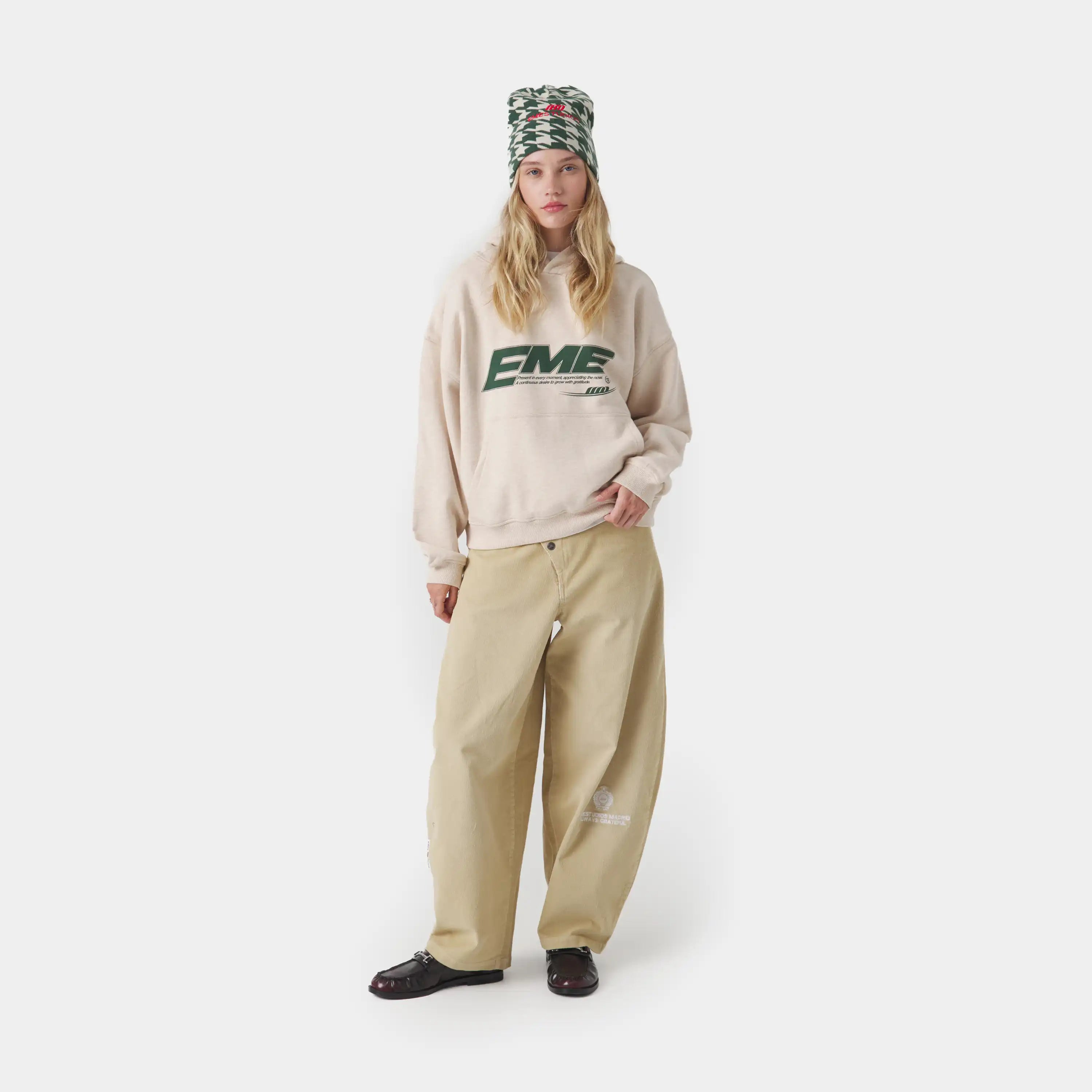 Ssamo Off Sand Oversized Hoodie Hoodies Eme Studios