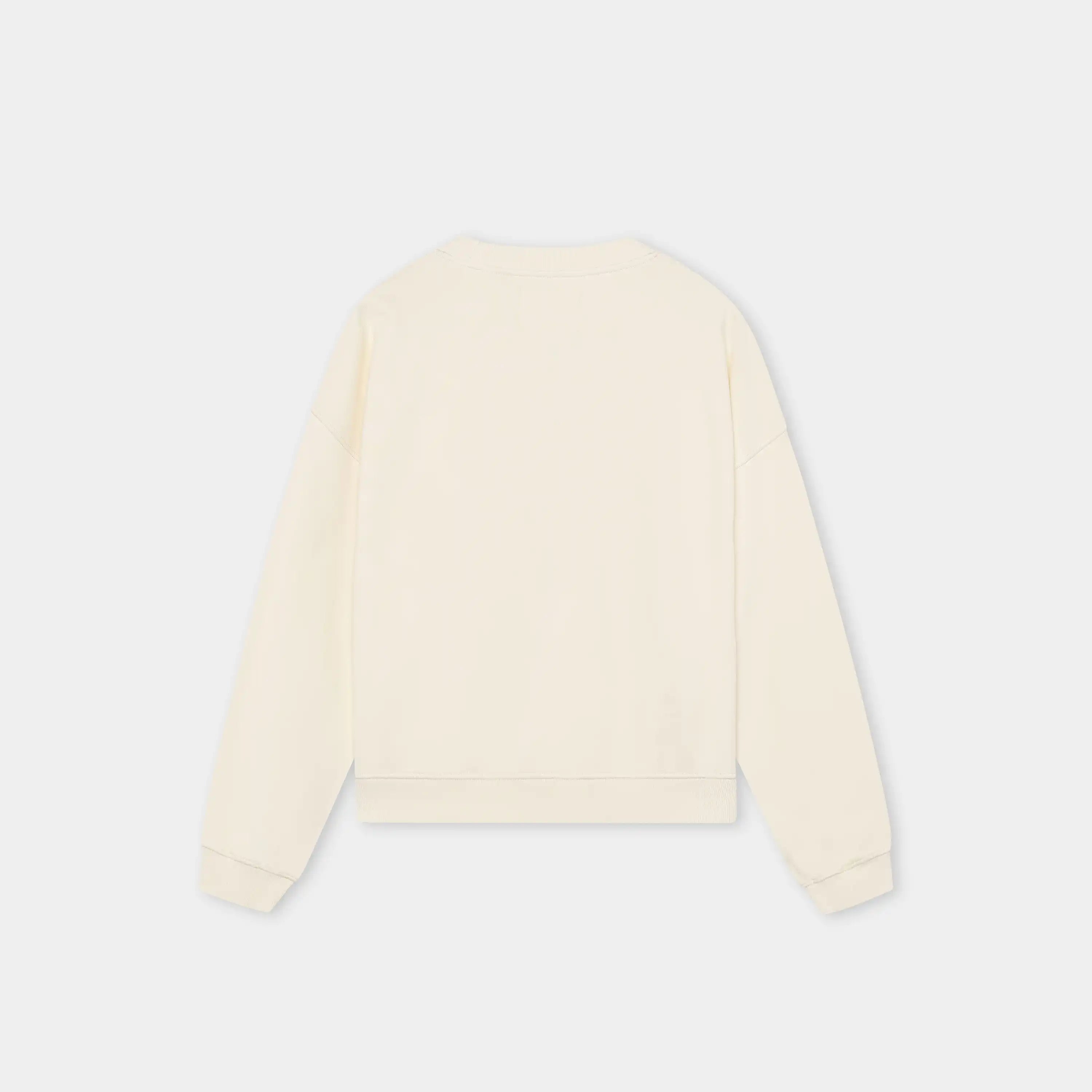 Staple Off Sand Oversized Crewneck Sweatshirts Eme Studios