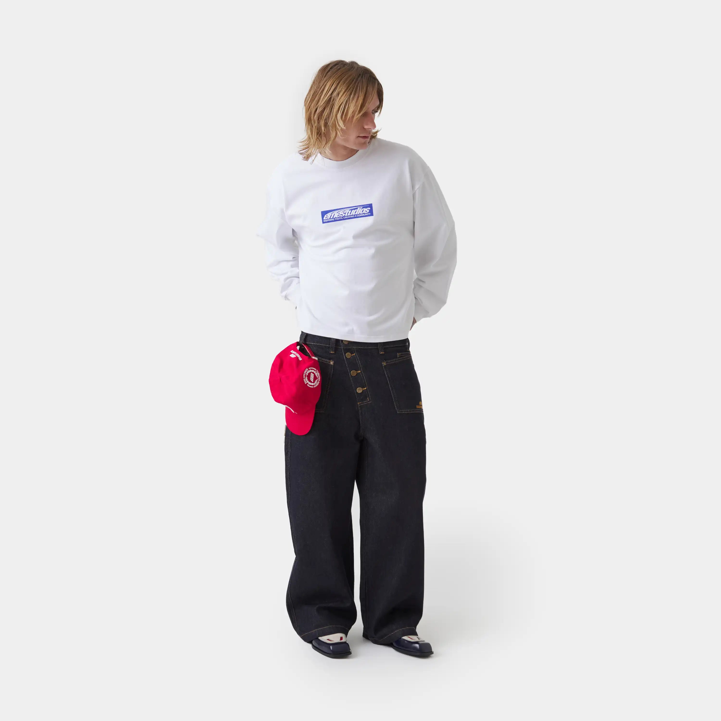 Stick Pearl Long Sleeve T-shirts Eme Studios