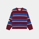 Stoke Burgundy Knit Sweater Knitwear Eme Studios