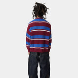 Stoke Burgundy Knit Sweater Knitwear Eme Studios