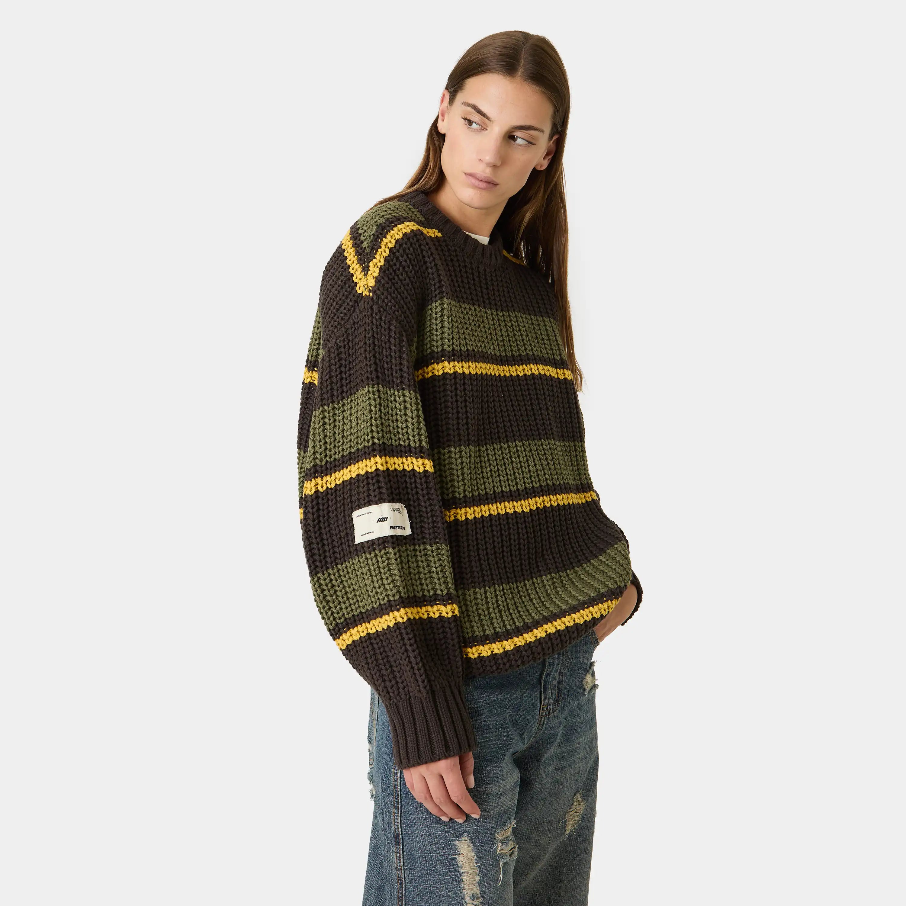 Stoke Fawn Knit Sweater Knitwear Eme Studios