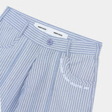 Striped Frost Baggy Pants Pants eme