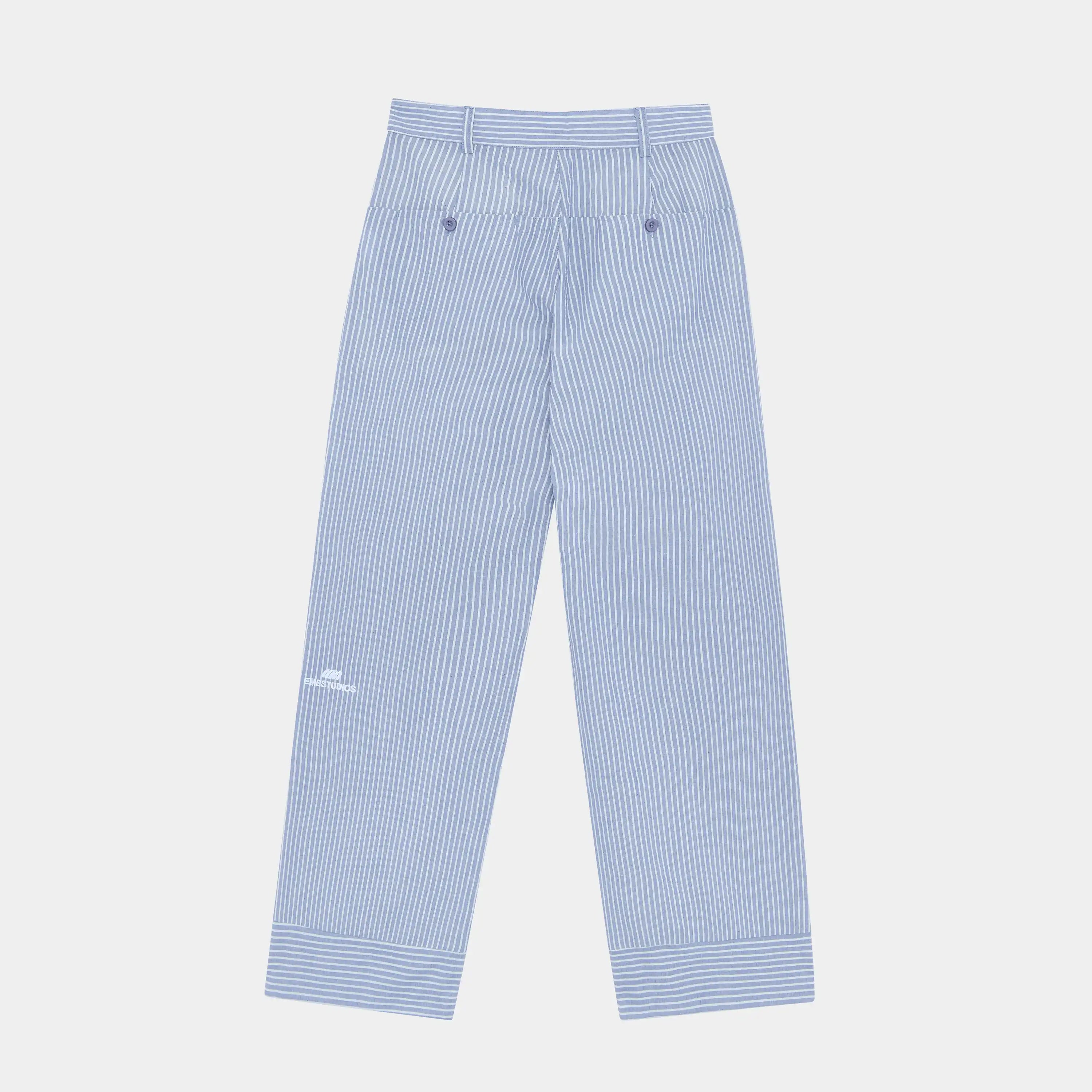 Striped Frost Baggy Pants Pants eme