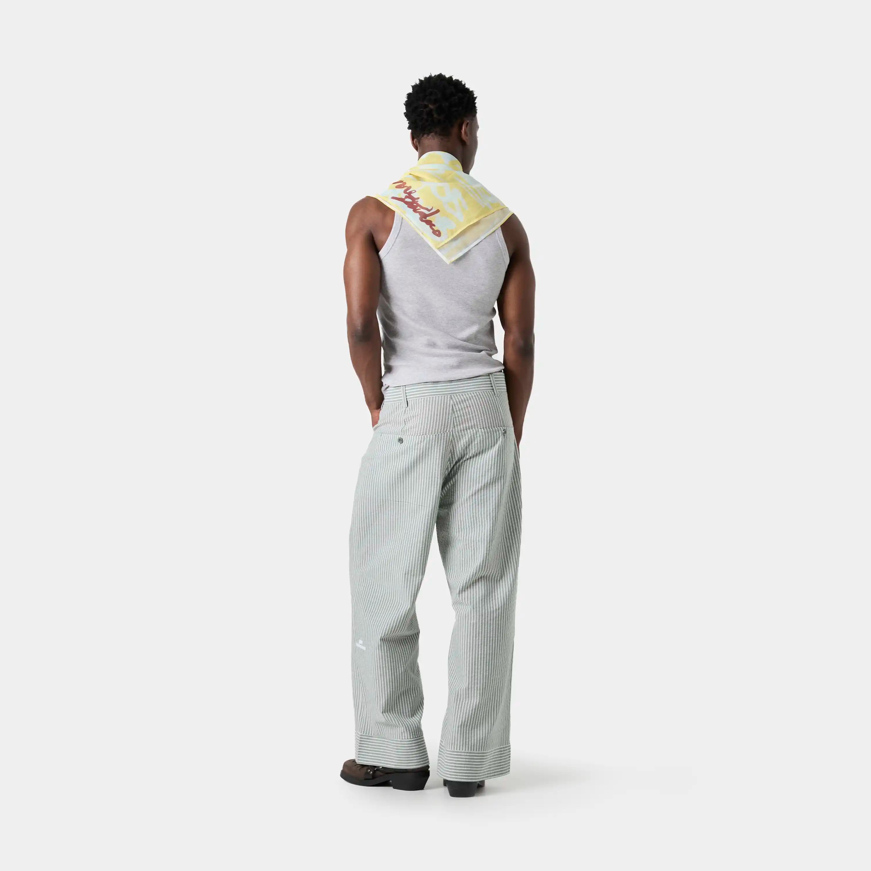 Striped Hunt Baggy Pants Pants eme
